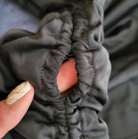 Nwt Side drawstring Bandeau Tankini Swimsuits For All Sz 18 - Picture 6 of 9